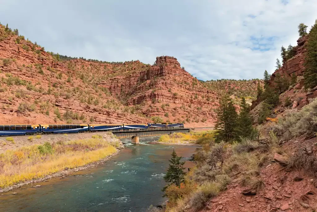 rocky mountaineer train route