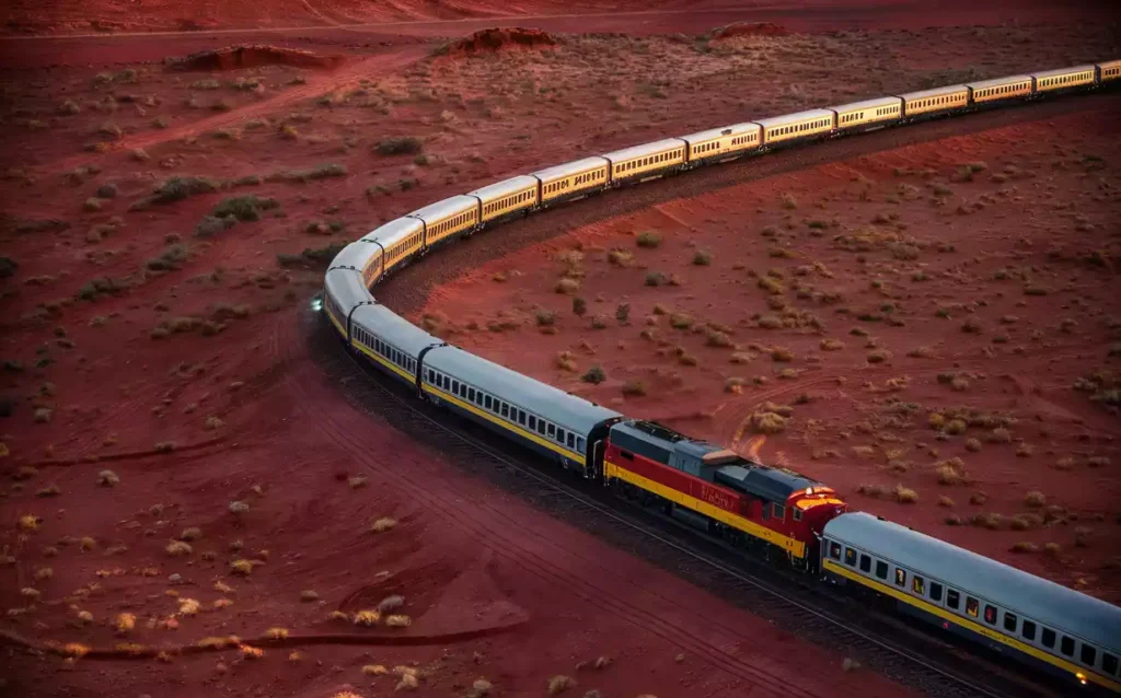 the ghan train adelaide to alice springs